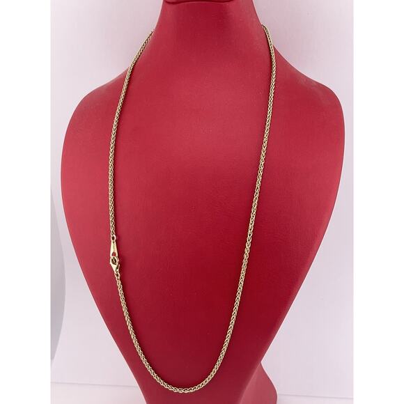 Effy Sterling silver 925 Gold plated Franco chain Necklace - Picture 1 of 10